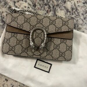 GUCCI DIONYSUS GG SUPREME SUPER MINI BAG